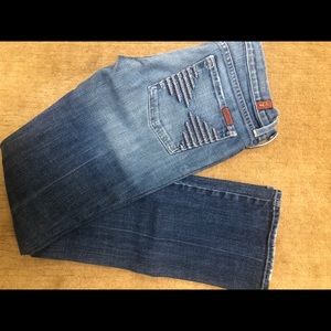 7 For All Man Kind Colette Jeans - Size 27